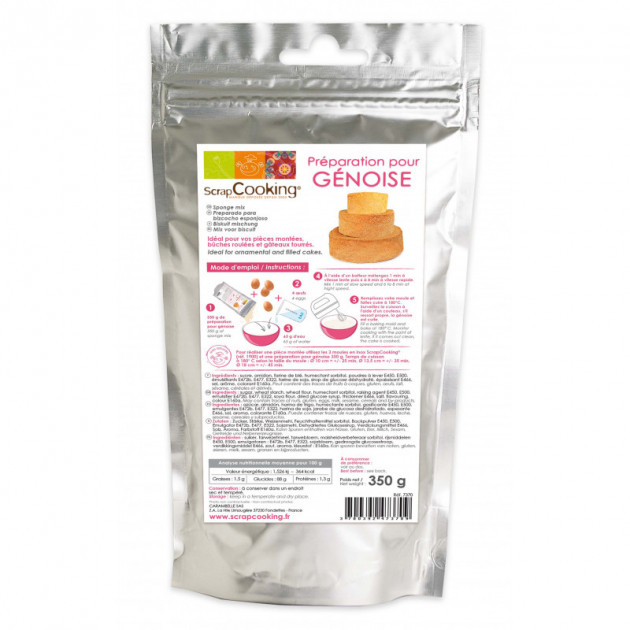 Preparado para Bizcocho 350g Scrapcooking