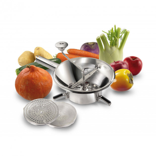 Molino de verduras manualde acero inoxidable