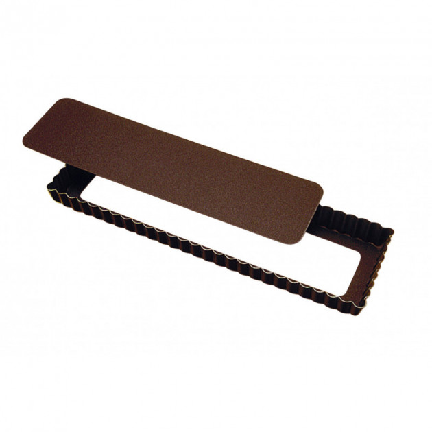 Molde para tarta rectangular 35 x 11 cm Antiadherente Gobel 