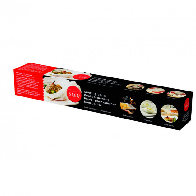 Rollo papel de horno 39 cm x 50 m SAGAen rouleau 39 cm x 50 m