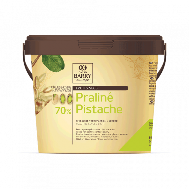 Praliné de Pistacho 70% 1kg Barry 