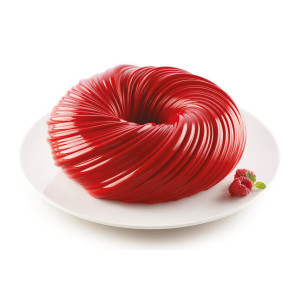 Molde de silicona Intreccio Ø 21 cm x 7 cm de altura SilikoMart 3D Design