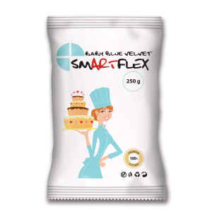 Fondant Azul Baby Blue Velvet 250 g Smartflex