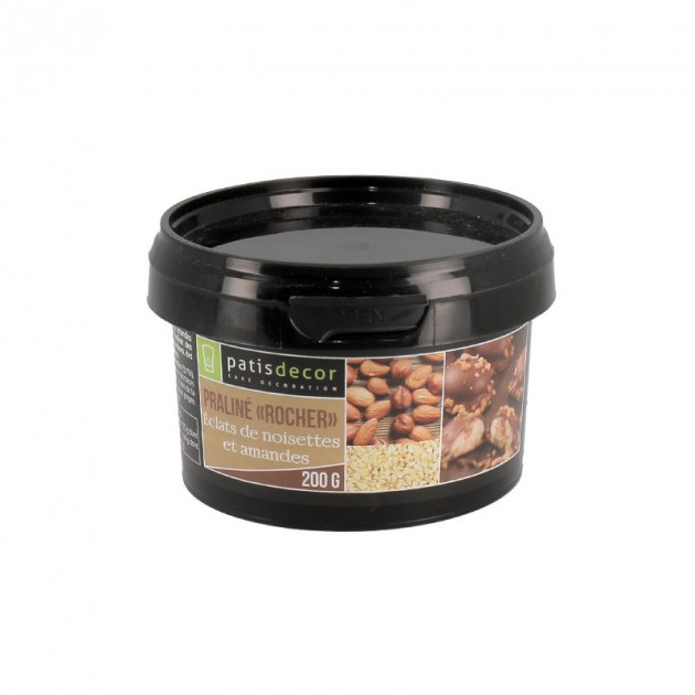 Praline Rocher con Trozos de Avellanas 200g Patisdécor