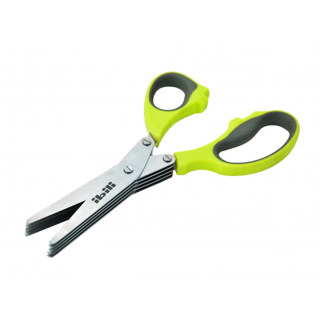 Tijeras para Hierbas Acero Inoxidable 22 cm Ibili 