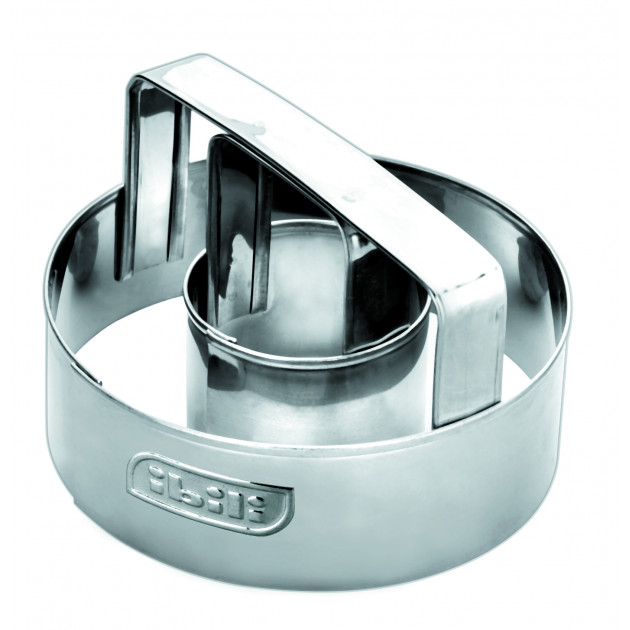 Cortador donuts acero inoxidable Ø 9 cm Ibili 
