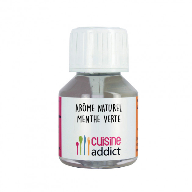 Aroma Alimentario Natural de Menta Verde 58 ml Cuisineaddict
