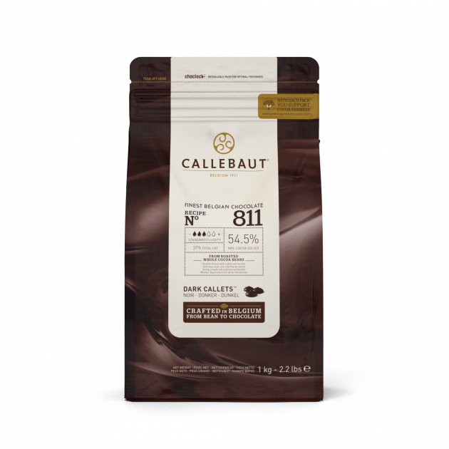Chocolate Negro 54,5 % N°811 1 kg Callebaut