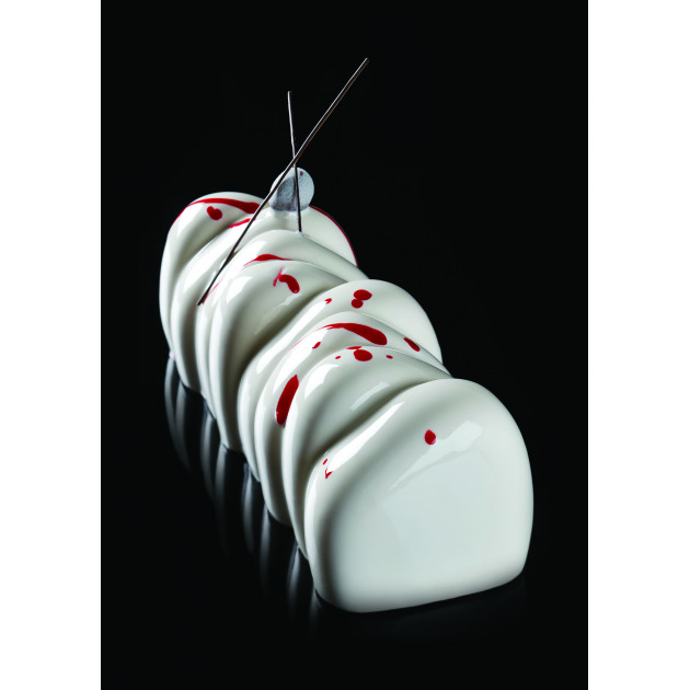 Molde silicona Bilbao 25 x 8,5 cm x 7,5 cm de altura Pavoni 
