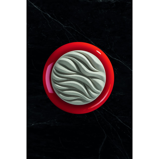 Molde de silicona decoración River Ø 13,5 cm x 1,5 cm de altura (x2) Pavoni 