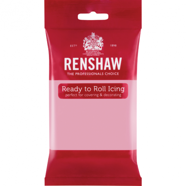 Fondant Rosa 250g Renshaw Pro