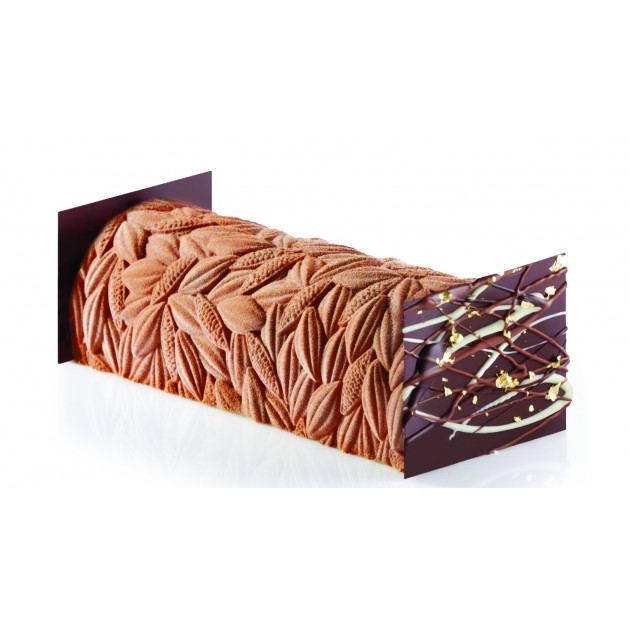 Tapete para molde tronco Navidad