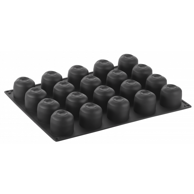 Molde silicona en forma de manzana