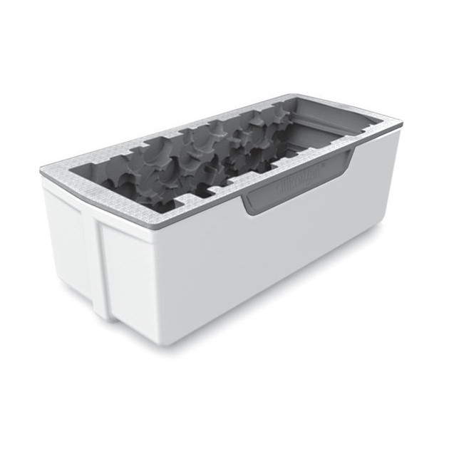 Molde tronco de Navidad 