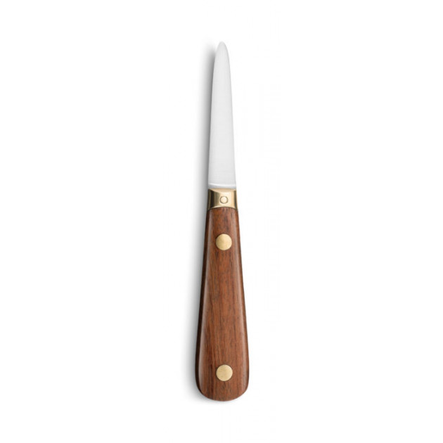 Cuchillo para Abrir Ostras Madera Bubinga 7 cm Déglon 