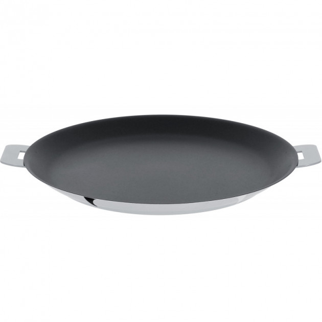 Sartén Crepera Ø 26 cm Mango Extraíble Antiadherente Acero Inoxidable Mutine Cristel