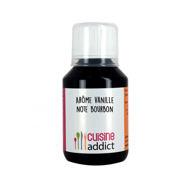 Aroma Alimentario de Vainilla con nota de Bourbon 115 ml Cuisineaddict