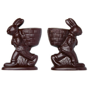 Molde Conejo de Pascua con Canasta para Rellenar Matfer