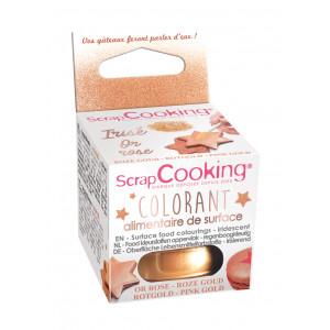 Colorante alimentario en Polvo Oro Rosa 5g ScrapCooking
