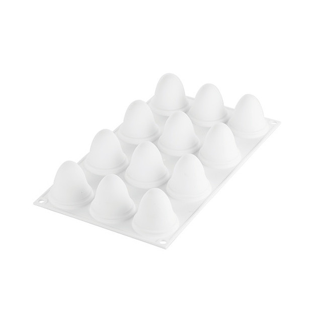 Molde huevo silicona 