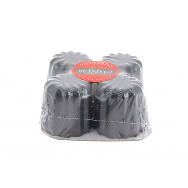 Moldes para cannelés de Burdeos 