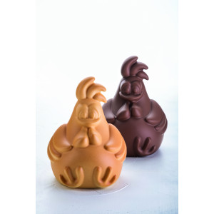 Molde Chocolate Gallina Rafael 13,8 x 13,2 cm x H 18 cm (x2) Pavoni