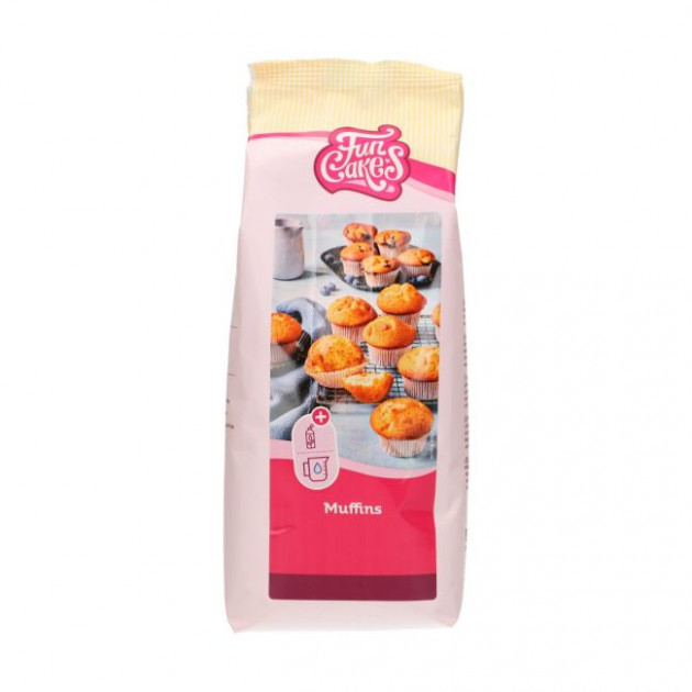 Preparado para Muffins 1kg Funcakes