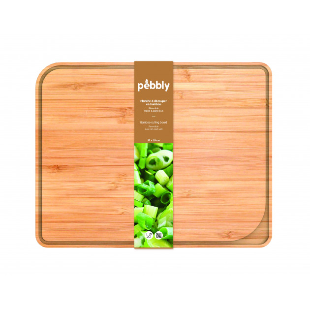 Tabla de Madera con Ranura 37 x 29 cm Pebbly 
