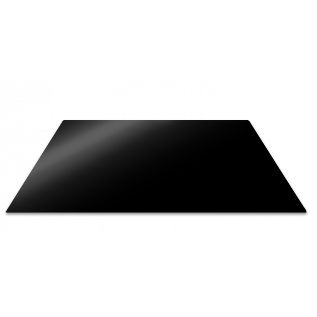 Cubre Encimera de Vidrio 57 x 50 cm Negro Pebbly