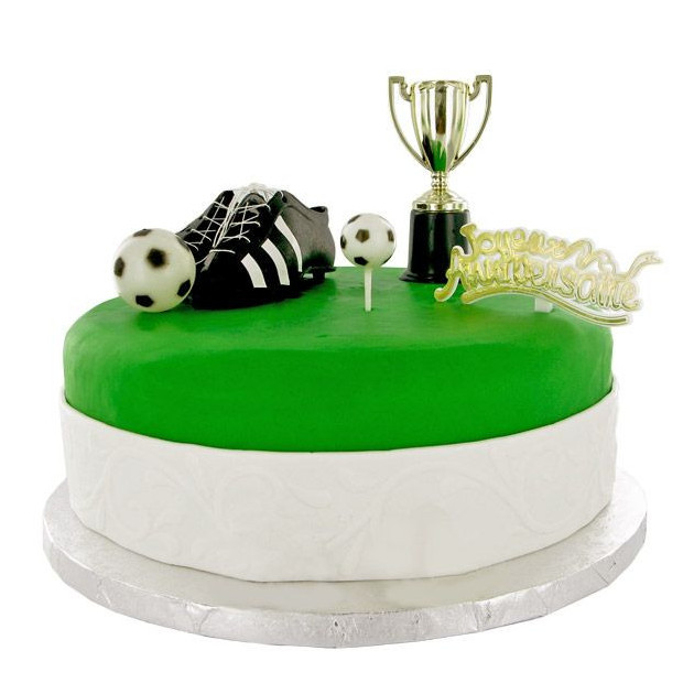 Kit Decoración Tarta Fútbol (5 piezas) Gatodéco 