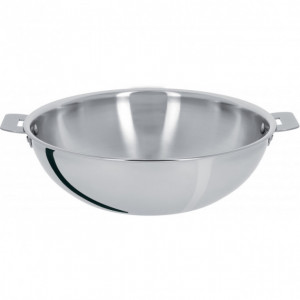 Wok Acero Inoxidable Ø 20 cm Casteline Mango Extraíble Cristel