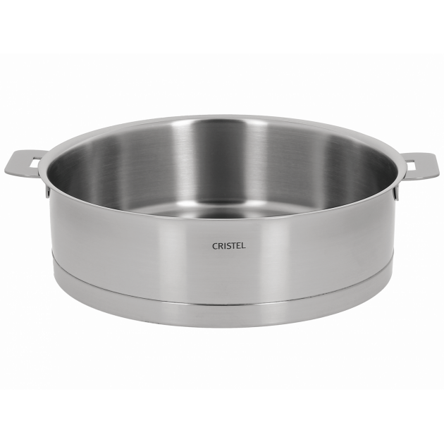 Sartén Alta Acero Inoxidable Ø 26 cm Strate Extraíble Cristel