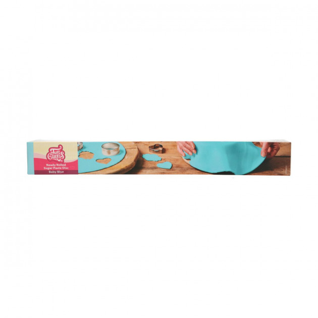 Fondant Extendido Listo para Usar Azul Claro 430 g Funcakes 