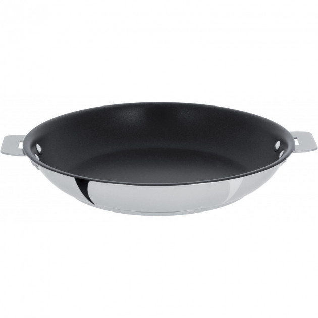 Sartén Ø 24 cm Mango Extraíble Antiadherente Acero Inoxidable Casteline Cristel