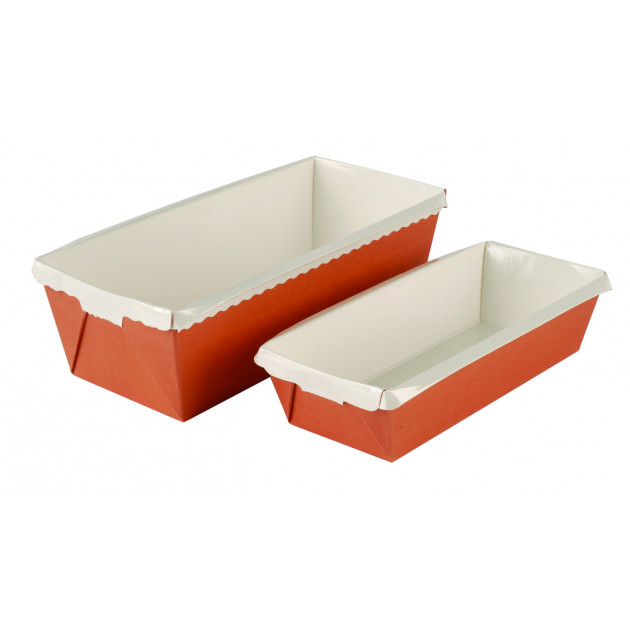 Molde cake papel 16,5 x 6,5 cm Optima (x30) 