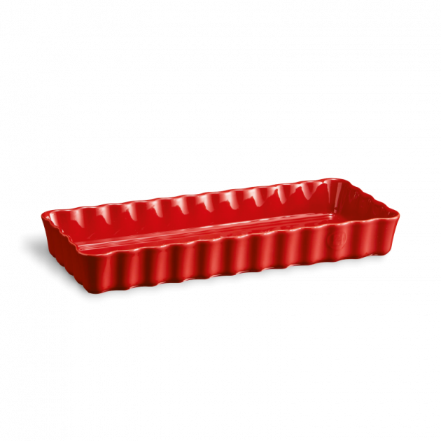 Molde para tarta rectangular en cerámica 15 x 36 cm Grand Cru Emile Henry 