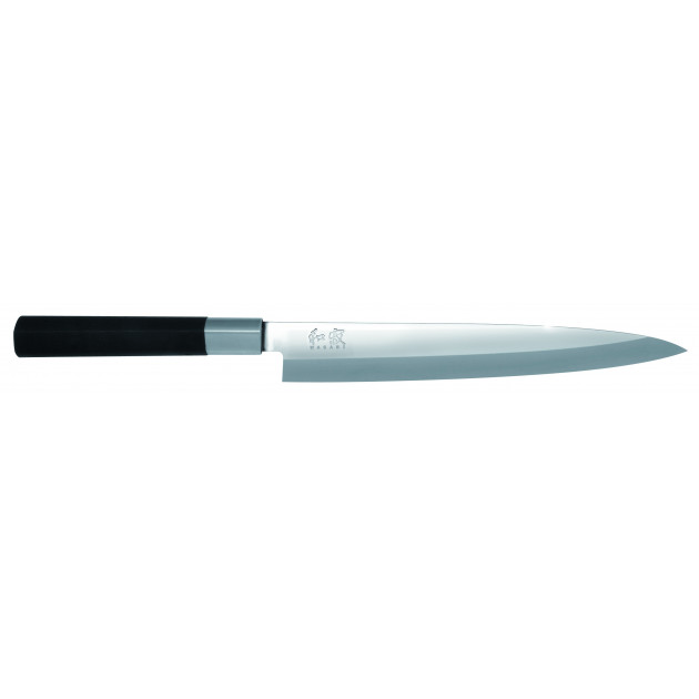 Cuchillo Yanagiba 21 cm Wasabi Black Kai 