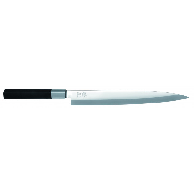 Cuchillo Yanagiba 24 cm Wasabi Black Kai 