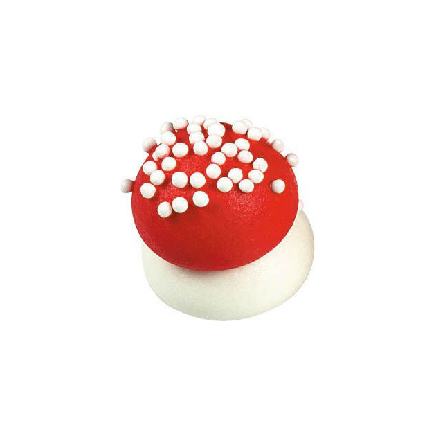Figuras de azúcar hongo rojo 20 x 15 mm (x96) Florensuc 