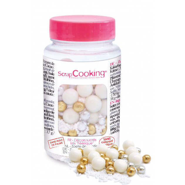 Perlas de azúcar cuento de hadas 80 g Scrapcooking 