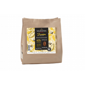 Chocolate de Cobertura con Leche Jivara 40 % 1 kg Valrhona