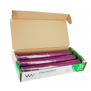 Papel Film x3 para Dispensador Wrapmaster 1000