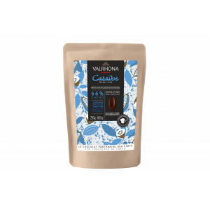Chocolate de Cobertura Negro Caraïbes 66 % 250 g Valrhona