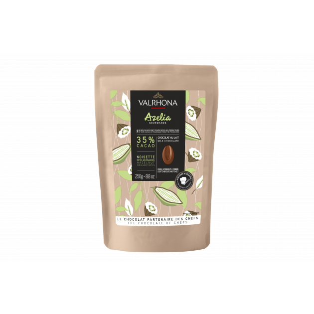 Chocolate de Cobertura con Leche Azelia 35 % 250 g Valrhona 