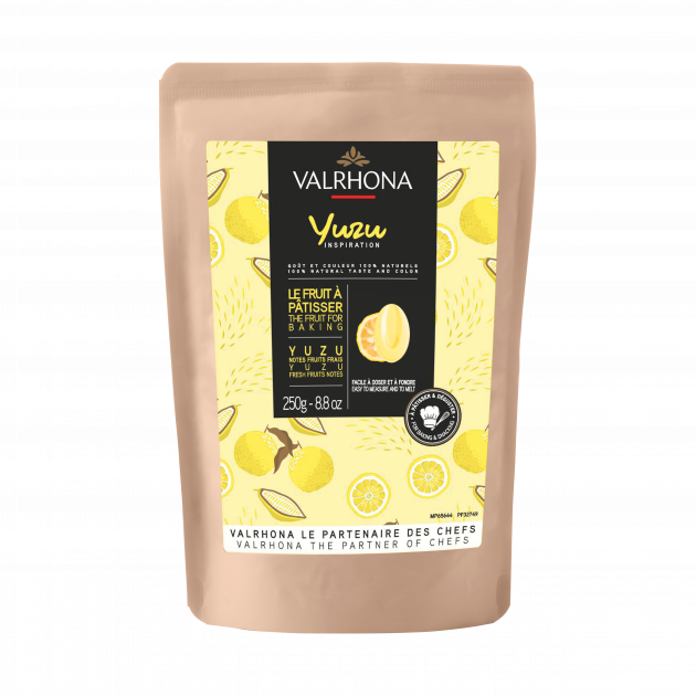Chocolate de Cobertura Inspiration Yuzu 250 g Valrhona 