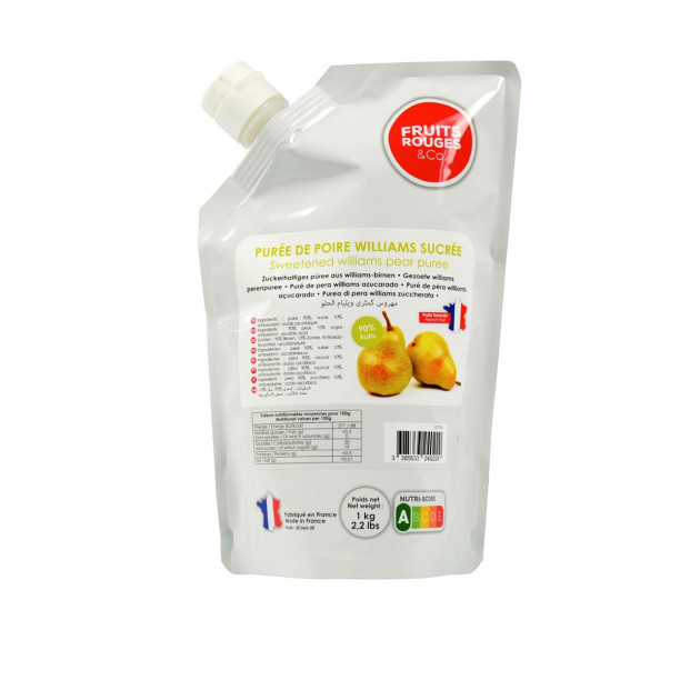 Puré de Pera Williams 1 Kg Fruits Rouges & Co