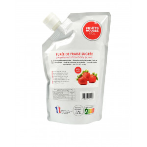 Puré de Fresa 1kg Fruits Rouges & Co