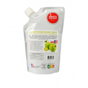 Puré de Manzana Verde Granny Smith 1 Kg Fruits Rouges & Co