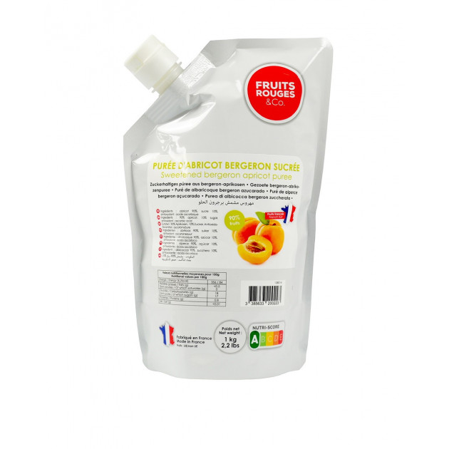 Puré de Albaricoque 1 kg Fruits Rouges & Co