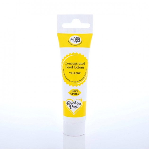 Colorante Alimentario ProGel Amarillo 25g Rainbow Dust